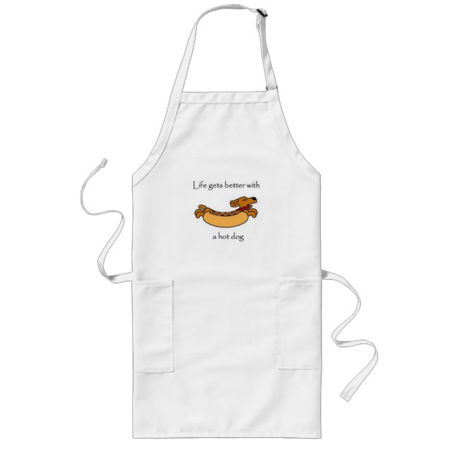 Delantal Largo Hotdog Apron (Frente)