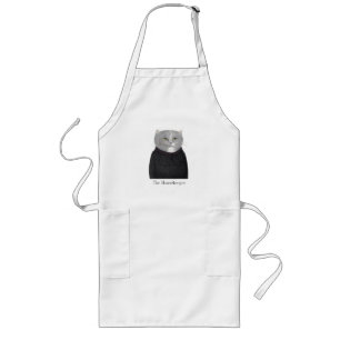 Delantal Largo HOUSEKEEPER CAT Long Apron