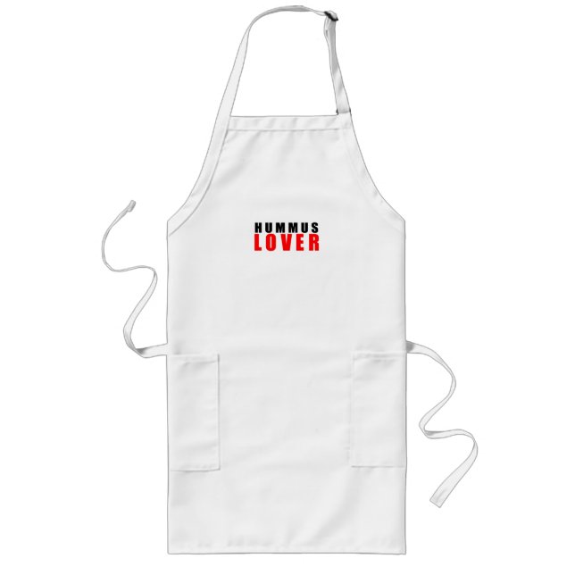 Delantal Largo Hummus lover (Frente)