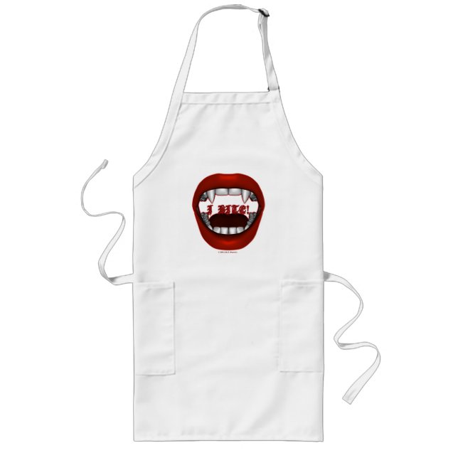 Delantal Largo I Bite Design Apron (Frente)