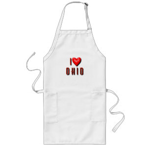 Delantal Largo I corazón Ohio