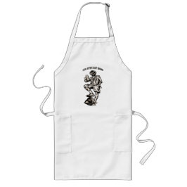 Delantal Largo Ich steh auf Berg und trink mein Bier