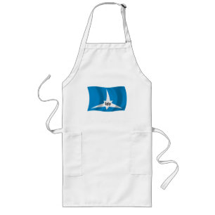 Delantal Largo Ido Flag Apron