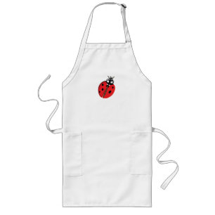 Delantal Largo Ilustracion Lady Bug