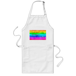 Delantal Largo It's All About The Rainbow Love 03