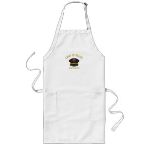 Delantal Largo Jefe de Policía Personalizado Apron