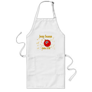 Delantal Largo Jesús Season Ornament Personalizar It