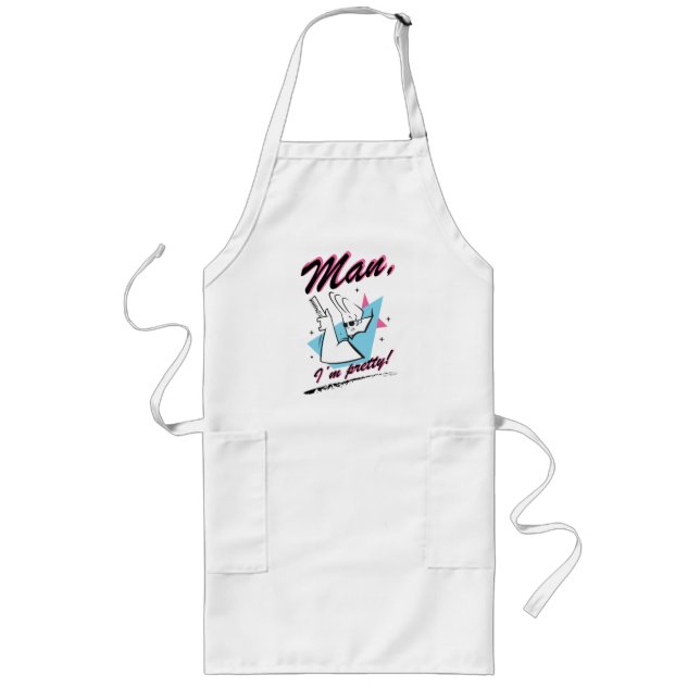 Delantal Largo Johnny Bravo - Man I m Retro Graphic (Frente)
