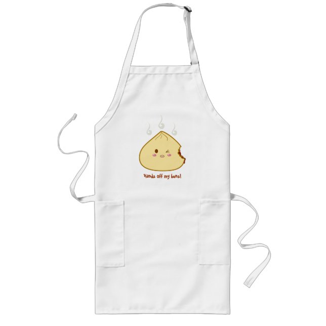 Delantal Largo ¡Kawaii "SioPao" Meatbun Bitemark "da apagado! " (Frente)