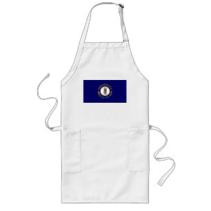 Delantal Largo Kentucky: Commonwealth del Bluegrass Bandera del e