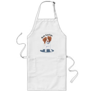 Delantal Largo KiniArt Naranja Brittany Apron
