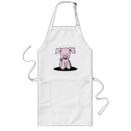 Delantal Largo KiniArt Piglet Apron