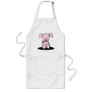 Delantal Largo KiniArt Piglet Apron
