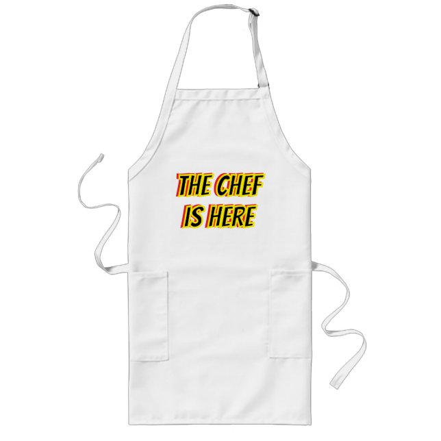Delantal Largo kitchen Apron (Frente)