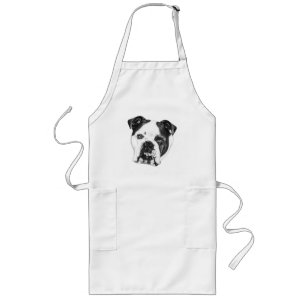 Delantal Largo Kitchen Carol Bulldog Apron