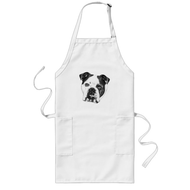 Delantal Largo Kitchen Carol Bulldog Apron (Frente)