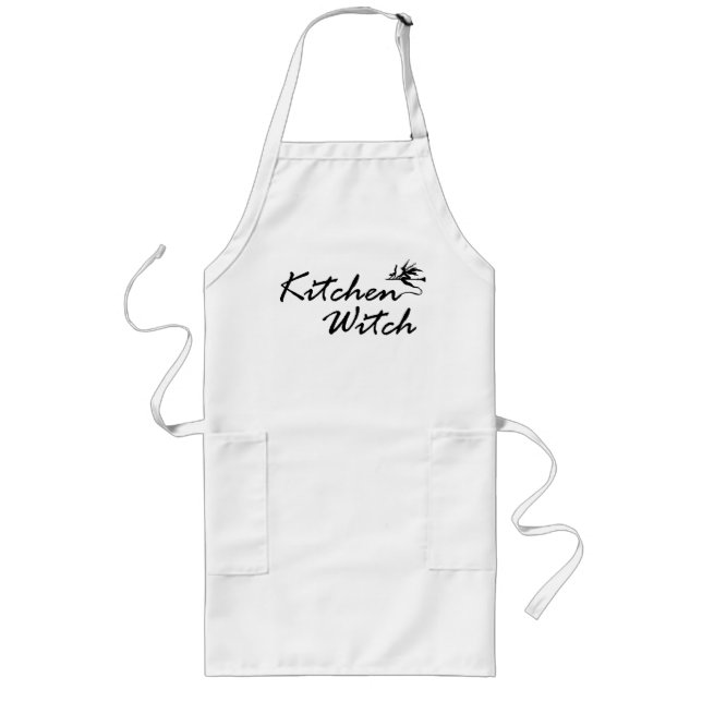Delantal Largo Kitchen Witch Apron (Frente)
