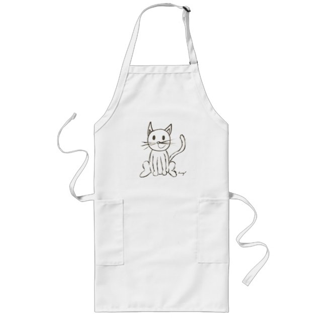 Delantal Largo Kitty Apron (Frente)