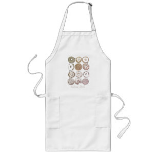 Delantal largo KNIT DOZEN DONUTS
