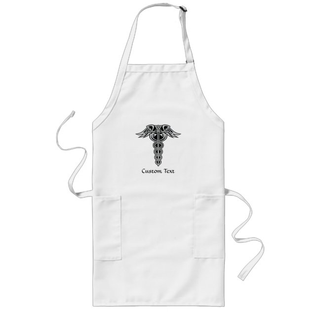 Delantal Largo Knot Caduceus Celtic (Frente)