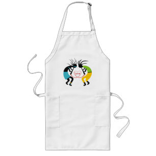Delantal Largo Kokopelli Love Aprons
