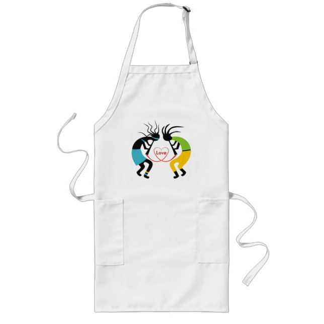 Delantal Largo Kokopelli Love Aprons (Frente)