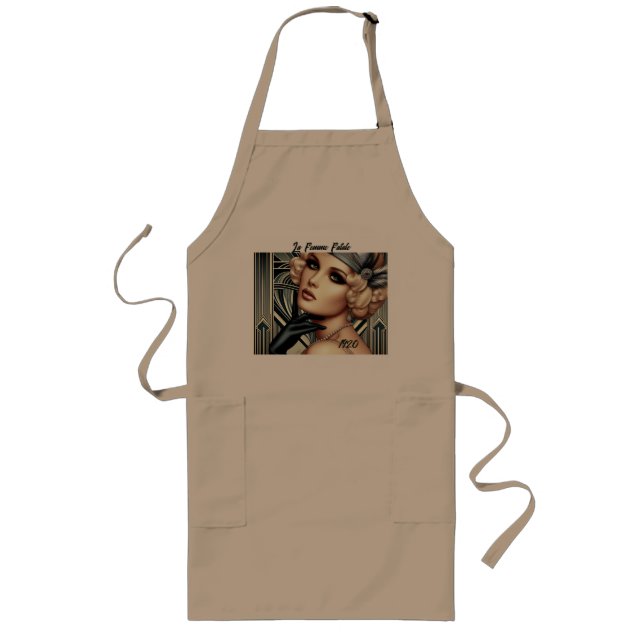 Delantal Largo La Femme Fatale Apron (Frente)