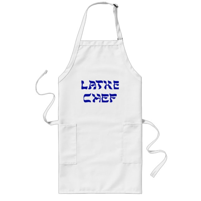 Delantal Largo Latke Chef Apron (Frente)