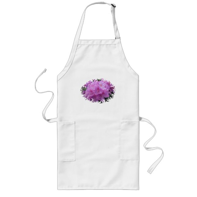 Delantal Largo Lavender Rhododendron Apron (Frente)