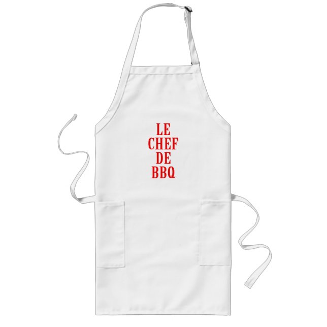 Delantal Largo Le Chef De BBQ (Frente)