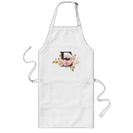 Delantal Largo Letter E Long Apron