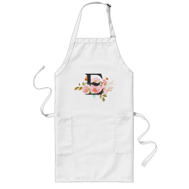 Delantal Largo Letter E Long Apron (Frente)