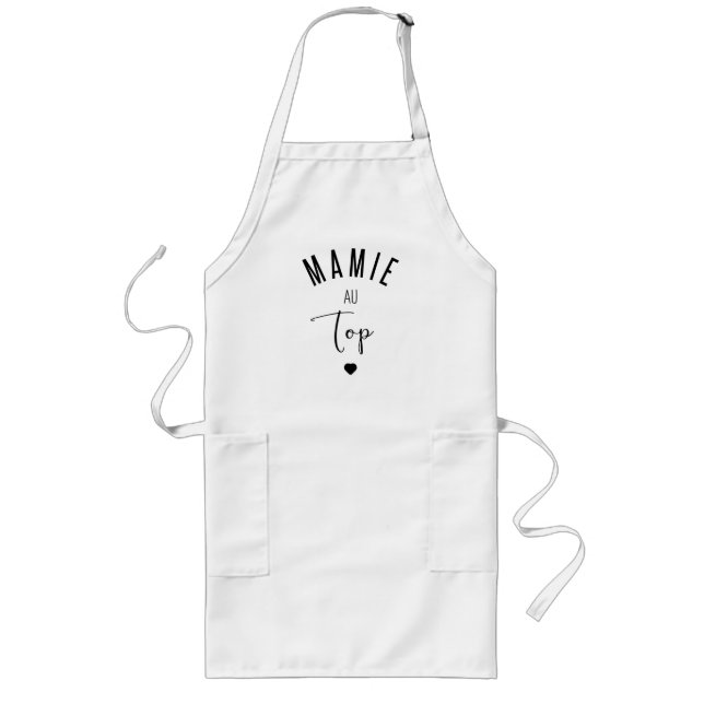 DELANTAL LARGO LLALLA A LA CUMBRE (Frente)