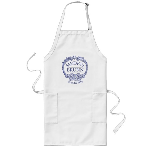 Delantal Largo Logo de Medevi Brunn Apron largo (Frente)