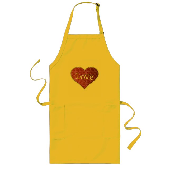 Delantal Largo Love Apron (Frente)