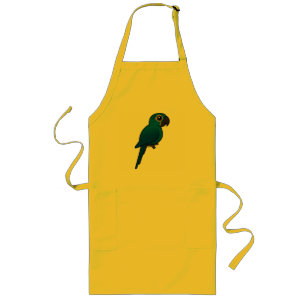 Delantal Largo Macaw del jacinto