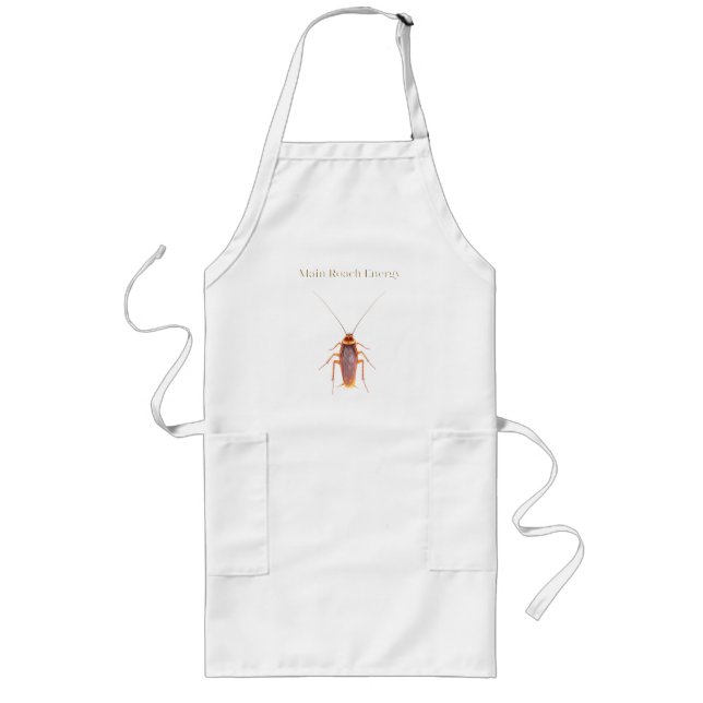 Delantal Largo Main Roach Energy Apron| The Unhinged Closet (Frente)