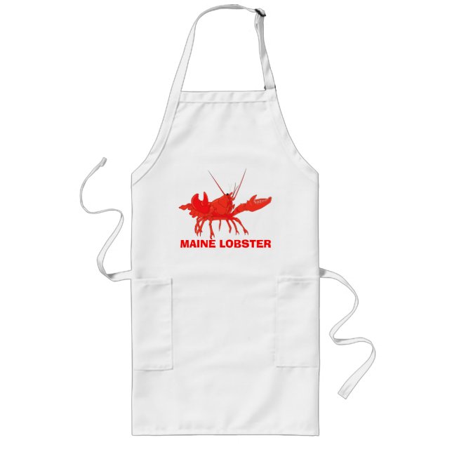 Delantal Largo Maine Lobster Personalize (Frente)