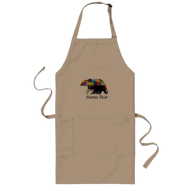 Delantal Largo Mama Bear Apron (Frente)