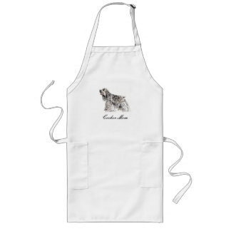 Delantal Largo Mamá, Cocker español Apron americano