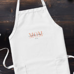 Delantal Largo ‘MAMÁ, EST.’ MOM'S personalizado y orgulloso<br><div class="desc">Apron personalizado ‘MOM, EST.’ - ¡El regalo perfecto para los papás orgullosos! ¿Qué lo hace realmente especial? En el frente aparece la atrevida letra "MOM, EST.", personalizada con el año en que te convertiste en papá. Además, puedes agregar los nombres de tus hijos para hacer que este capucha sea único...</div>