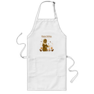 Delantal Largo Mama Halima "Growing Love in Every Drop"Cute Apron