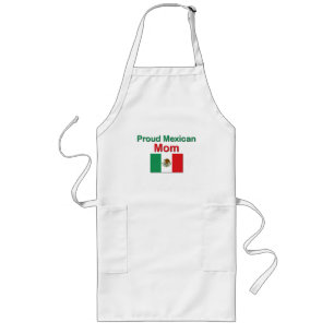 Delantal Largo Mamá mexicana orgullosa