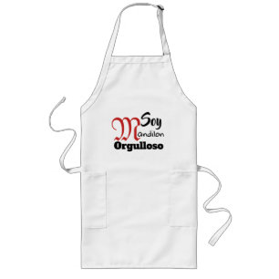 Delantal Largo mandilón de soja orgulloso mandil, apron