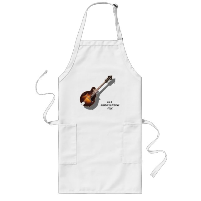 DELANTAL LARGO MANDOLINA QUE JUEGA COOK-APRON (Frente)