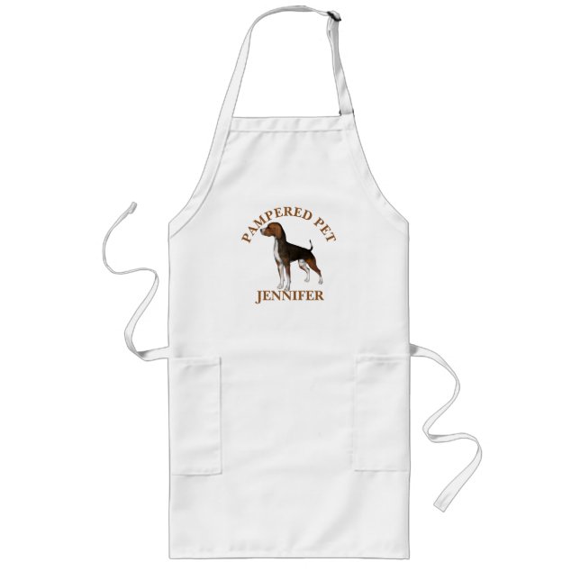 Delantal Largo Mascota Beagle personalizado Groomer Apron (Frente)