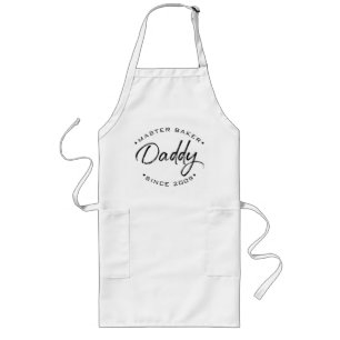 Delantal Largo MASTER Baker Daddy personalizado de año