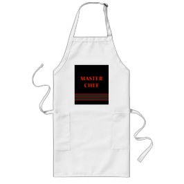 Delantal Largo Master Chef> Personalizado Apron