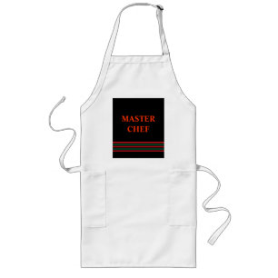 Delantal Largo Master Chef> Personalizado Apron