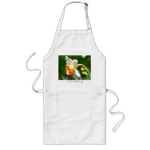 Delantal Largo Me encanta el jardín de Daffodil Apron